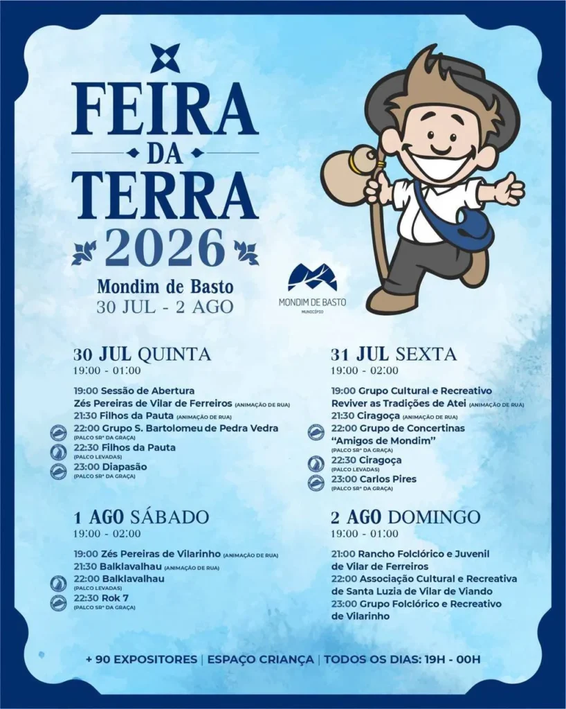 Festas de Mondim de Basto (Feira da Terra) 2026