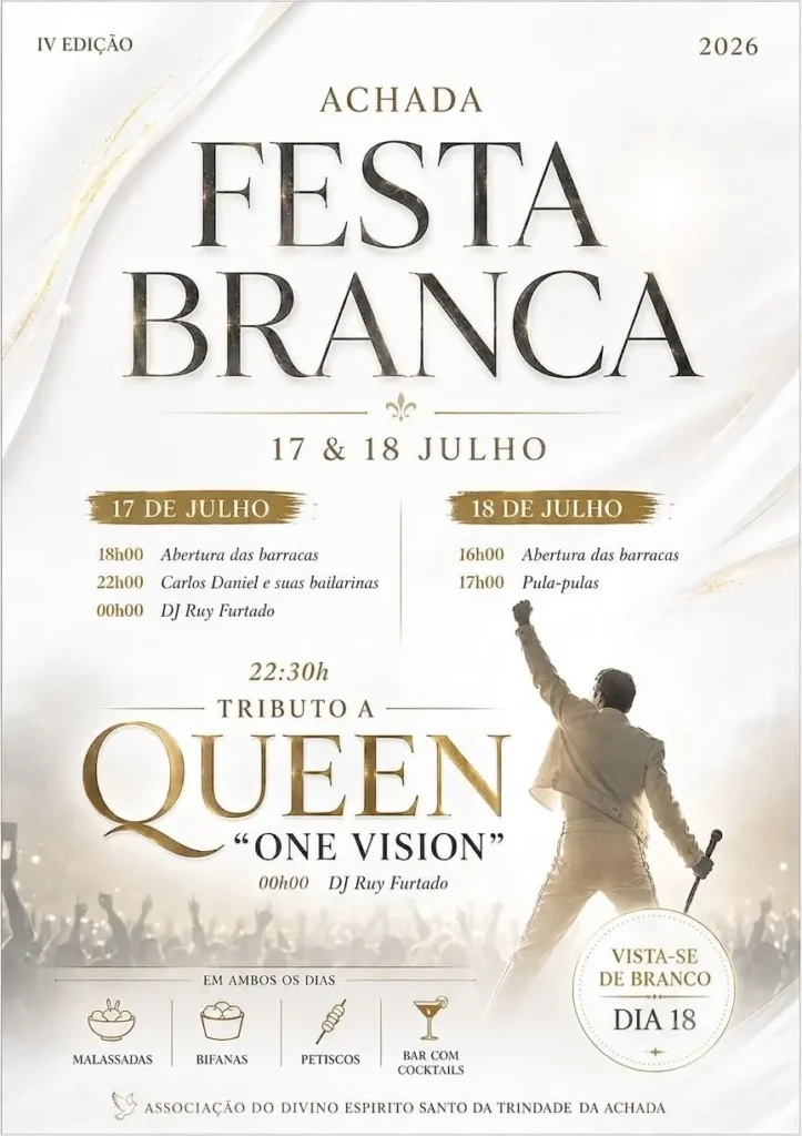 Festa Branca de Achada, Nordeste 2026
