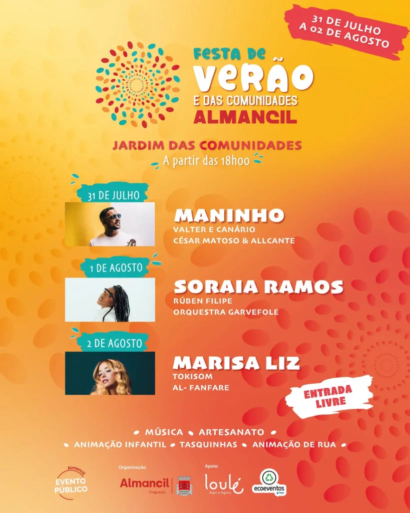 Festas de Almancil (Verão e Comunidades) 2026
