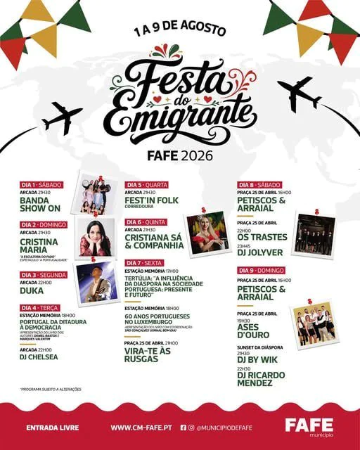Festa do Emigrante de Fafe 2026