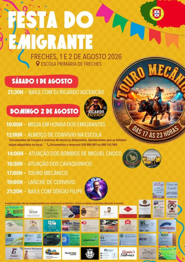 Festas de Freches (Emigrante) 2026