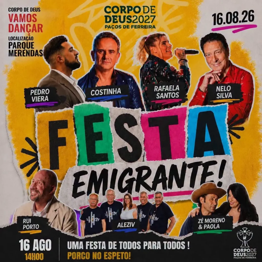 Festas de Paços de Ferreira (Emigrantes) 2026