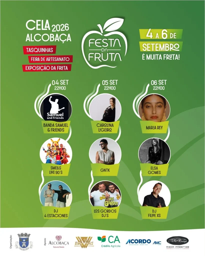 Festas de Cela, Alcobaça (Fruta) 2026