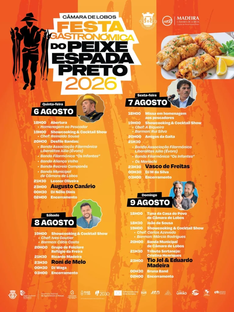 Fesra Gastronómica do Peixe Espada Preto - Câmara de Lobos 2026
