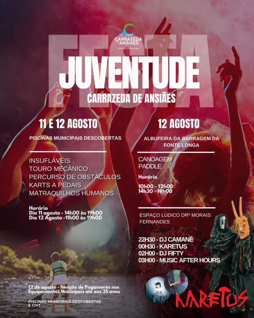 Festas de Carrazeda de Ansiães (Juventude) 2026
