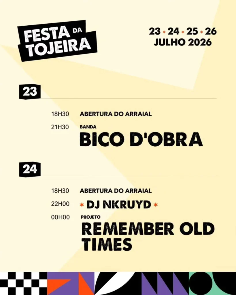 Festas da Tojeira 2026