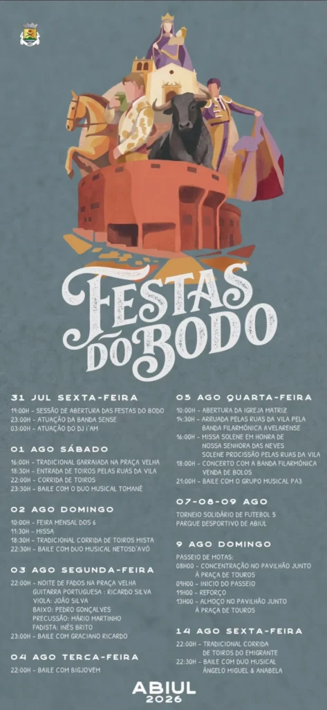 Festas de Abiúl (Bodo) 2026