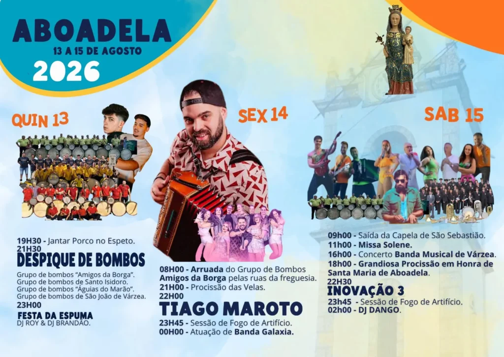 Festas de Aboadela 2026