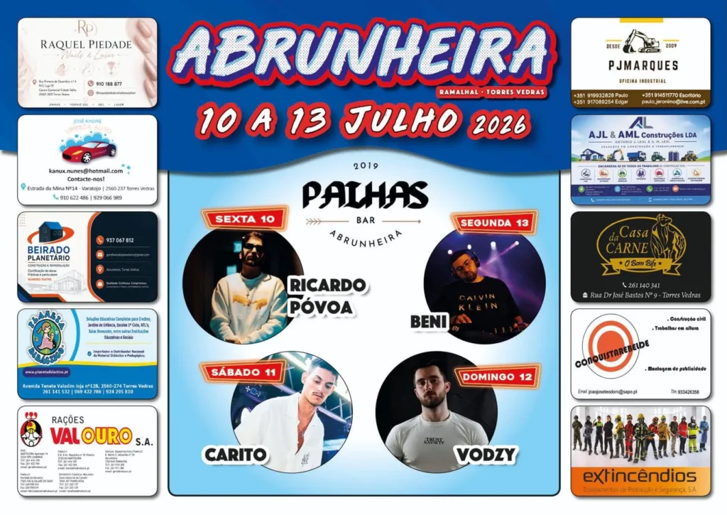 Festas de Abrunheira, Torres Vedras 2026
