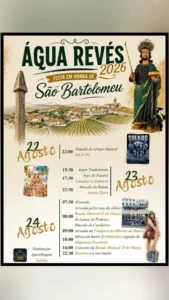 Festas de Água Revés (São Bartolomeu) 2026
