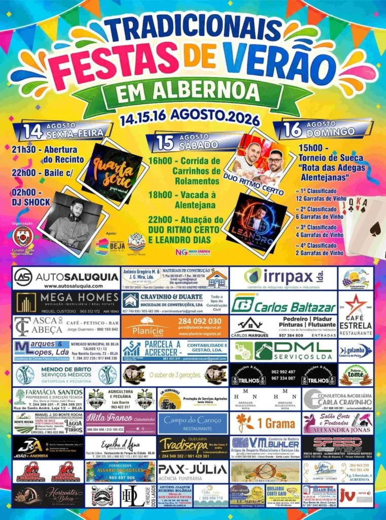 Festas de Albernoa (Verão) 2026