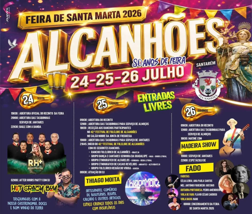 Festas de Alcanhões (Santa Marta) 2026