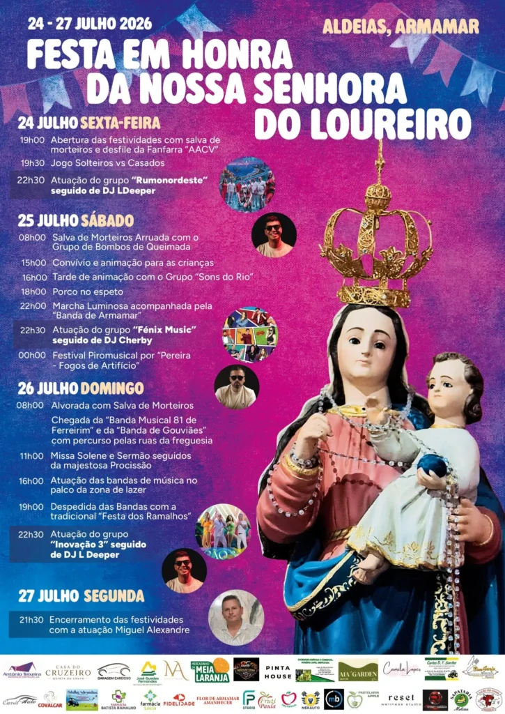 Festas de Aldeias, Armamar (Senhora do Loureiro) 2026
