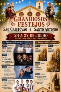 Festas de Alheiras, Pedroso (São Cristóvão) 2026