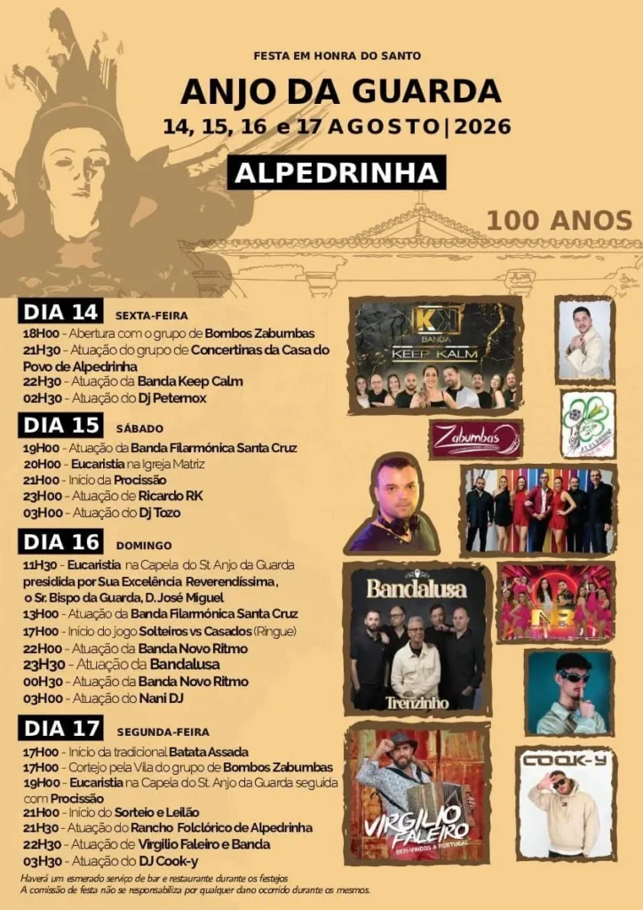 Festas de Alpedrinha (Anjo da Guarda) 2026