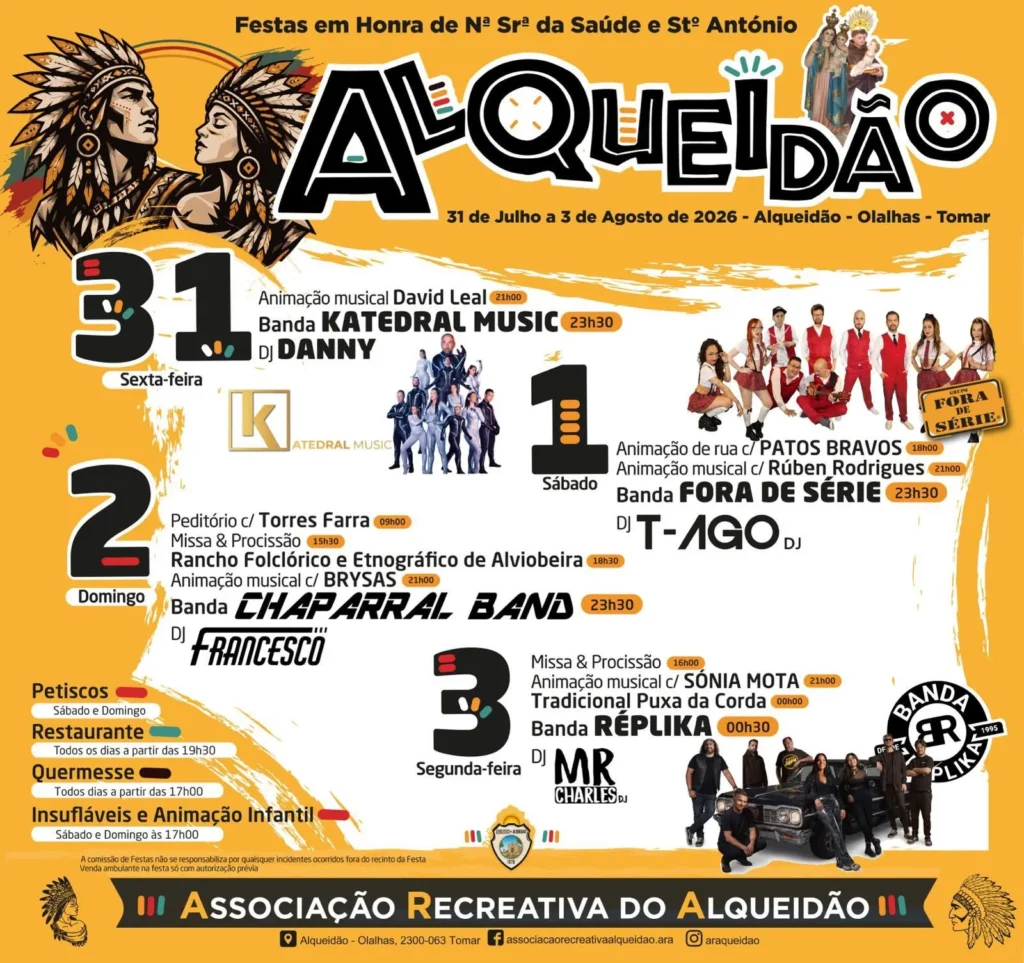 Festas de Alqueidão (Senhora da Saúde) 2026