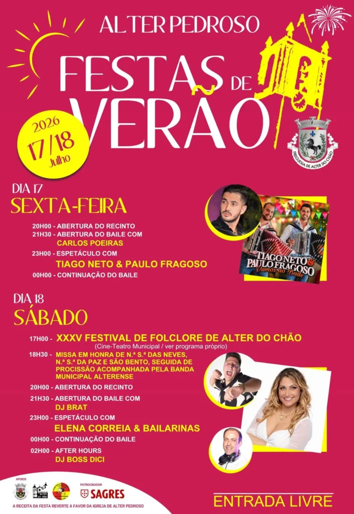 Festas de Alter Pedroso (Verão) 2026