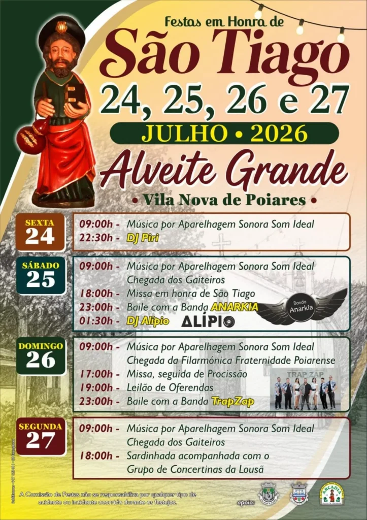 Festas de Alveite Grande (São Tiago) 2026
