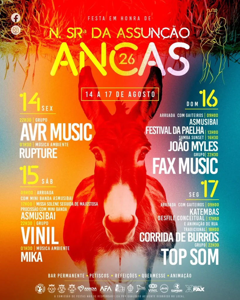 Festas de Ancas (Senhora da Assunção) 2026