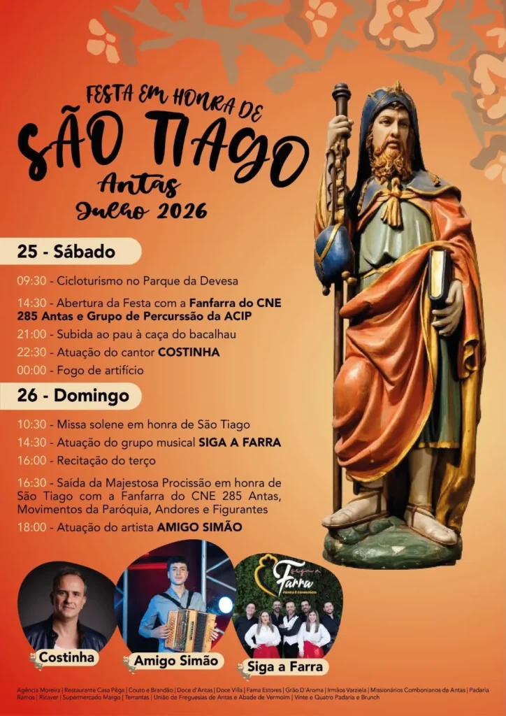 Festas de Antas, Vila Nova de Famalicão 2026