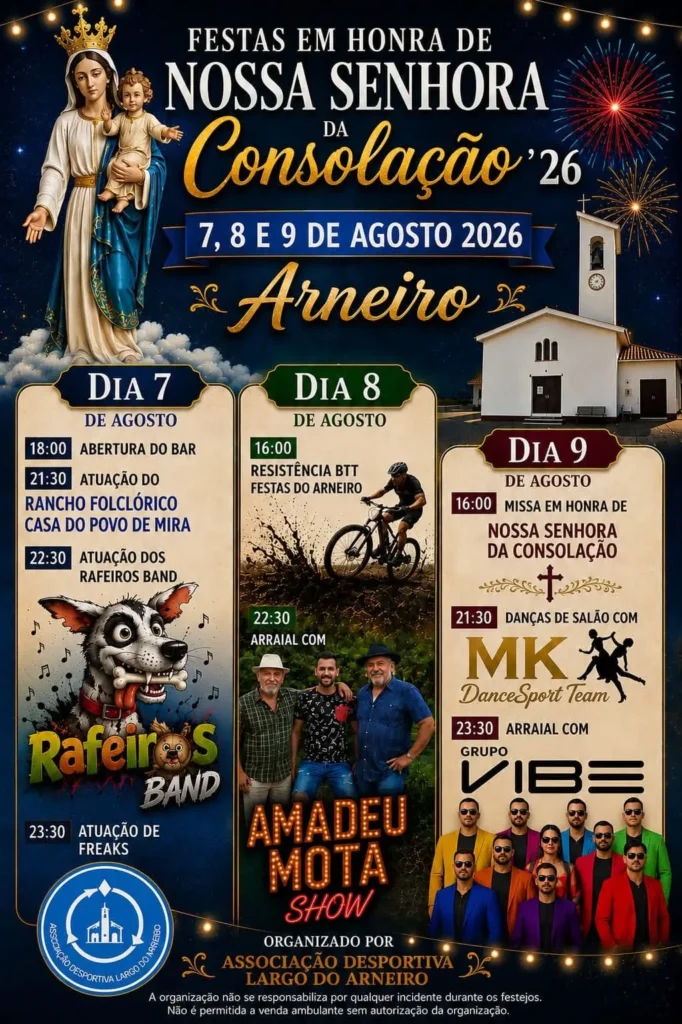 FEstas de Arneiro (Senhora da Consolação) 2026