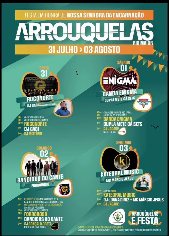 Festas de Arrouquelas (Senhora da Conceição) 2026