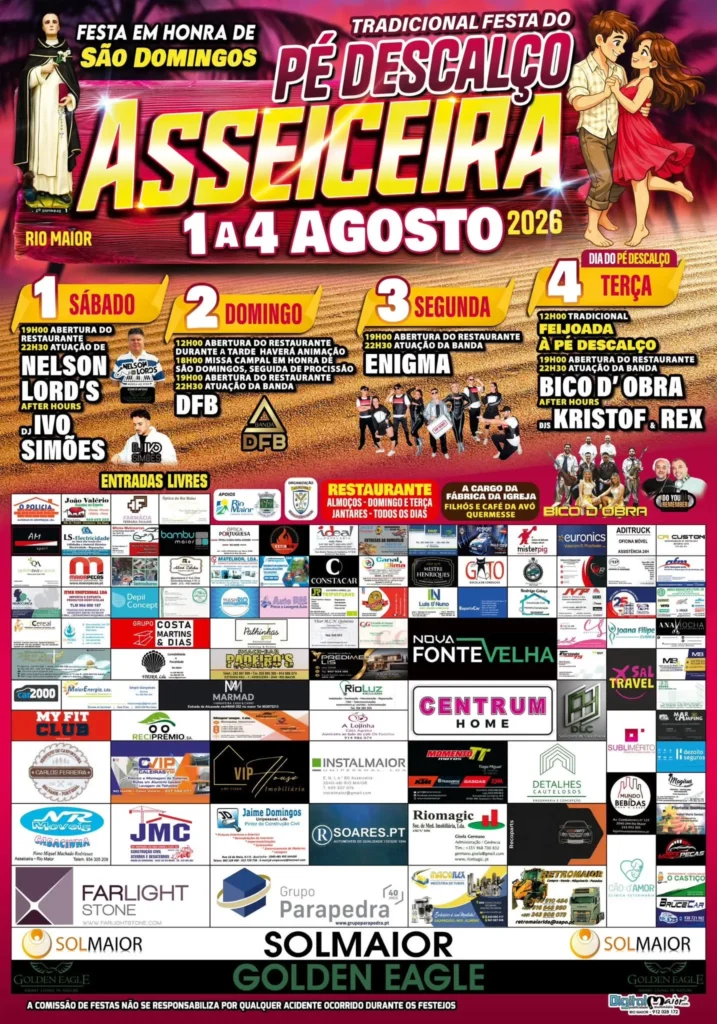 Festas da Asseiceira (São Domingos) 2026