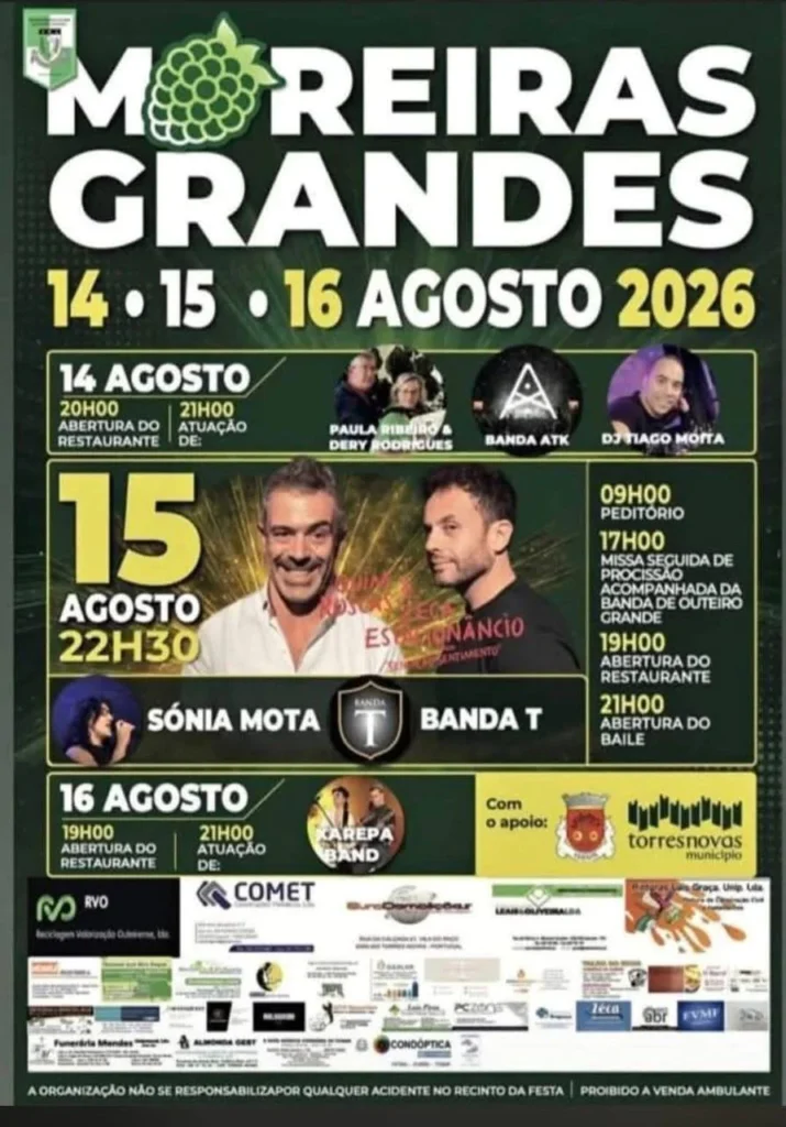 Festas de Assentiz (Moreiras Grandes) 2026