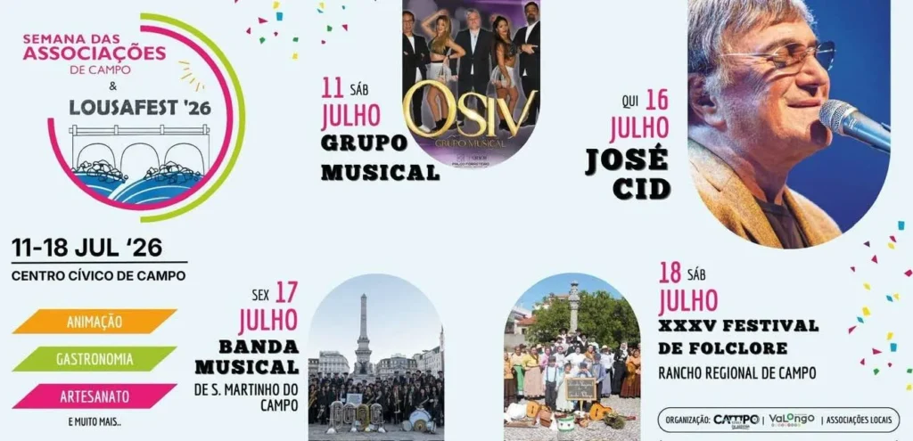 Festas de Campo, Valongo (Campo) 2026