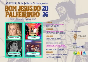 Festas de Avintes (Bom Jesus do Palheirinho) 2026