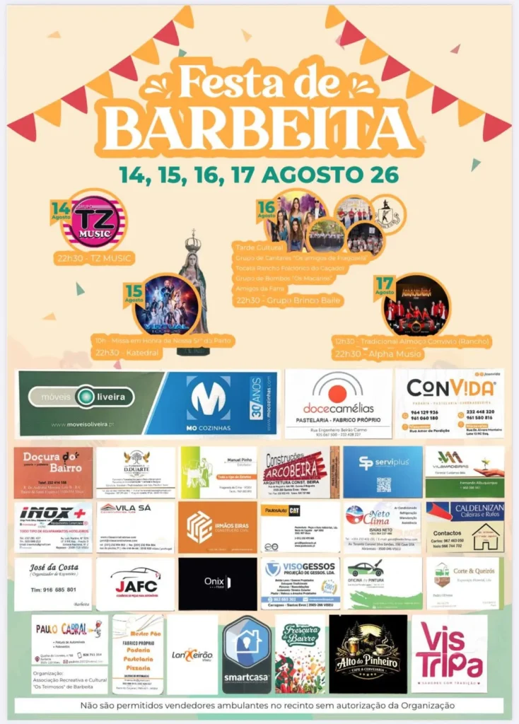 Festas de Barbeita 2026