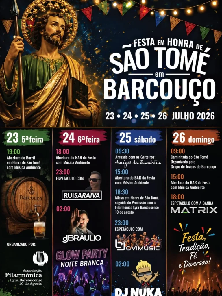 Festas de Barcouço (São Tomé) 2026