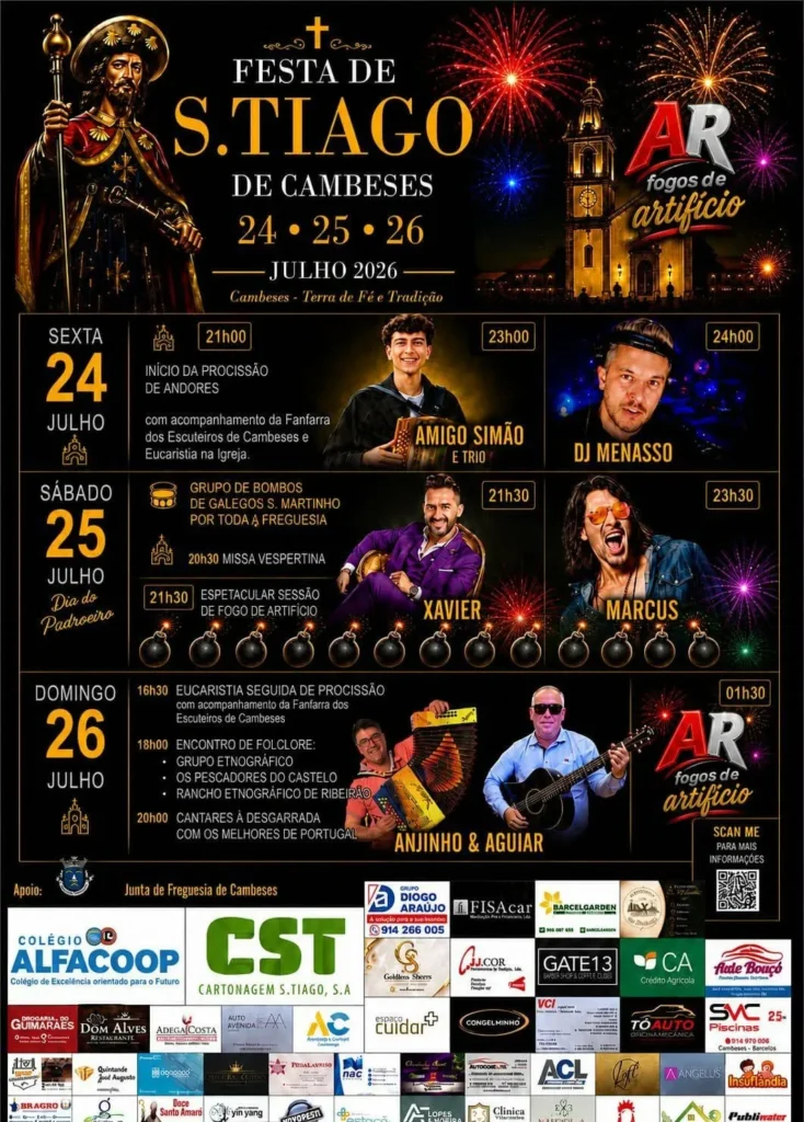 Festas de Cambeses (São Tiago) 2026