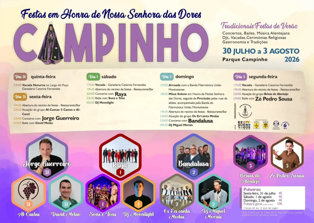 Festas de Campinho (Senhora das Dores) 2026
