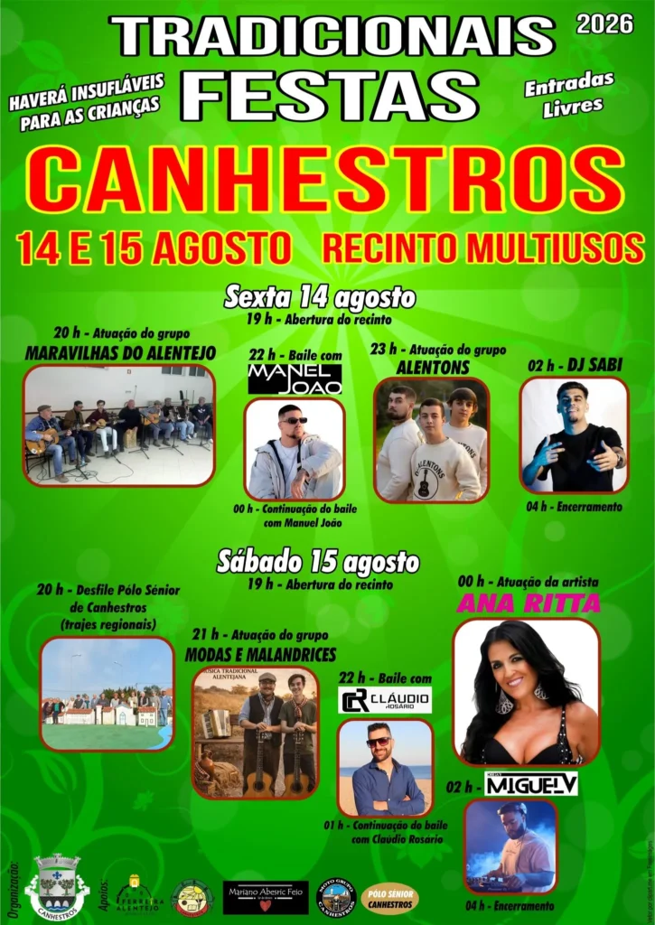 Festas de Canhestros 2026