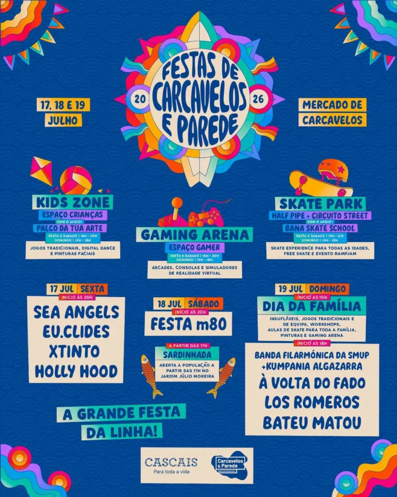 Festas de Carcavelos e Parede 2026