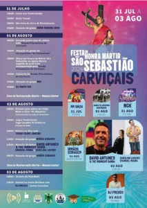 Festas de Carviçais (São Sebastião) 2026