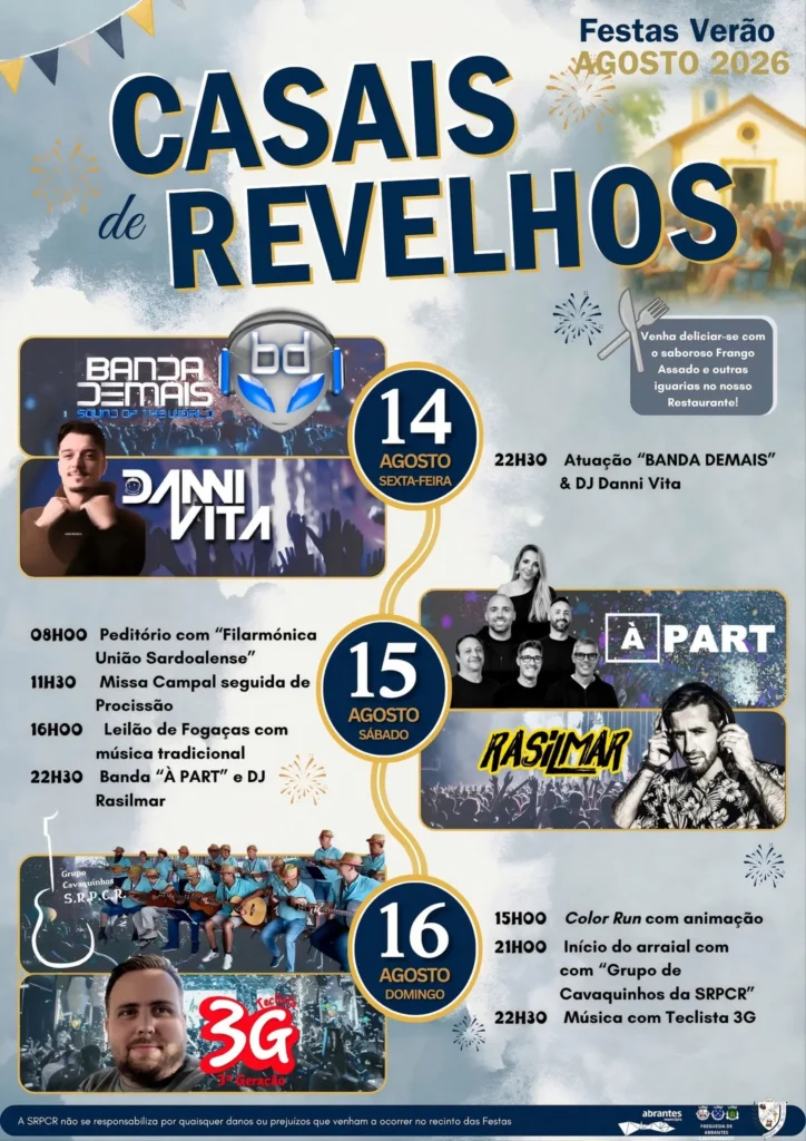Festas de Casais de Revelhos 2026