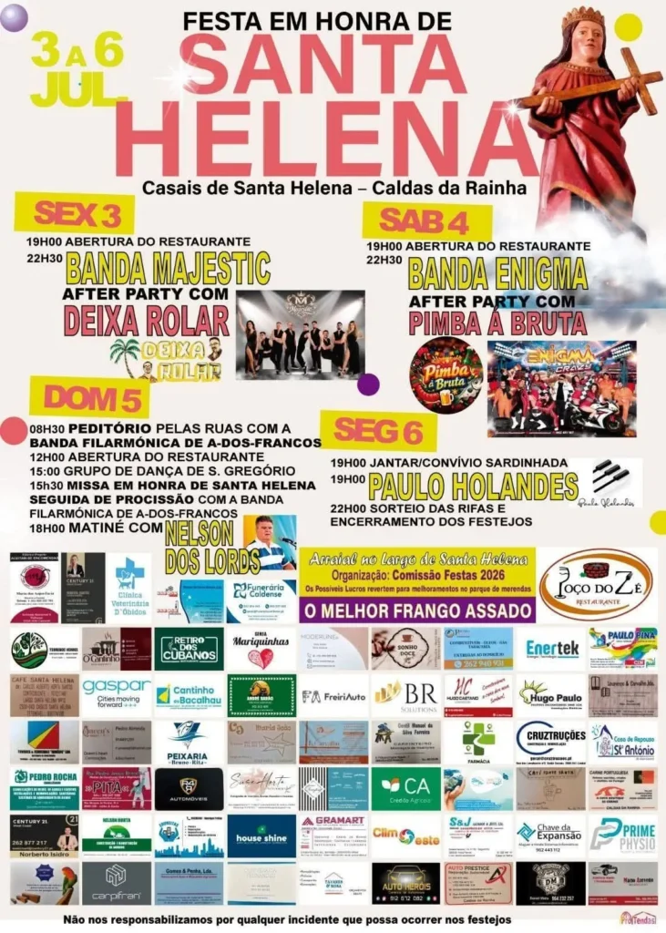 Festas de Casais de Santa Helena 2026