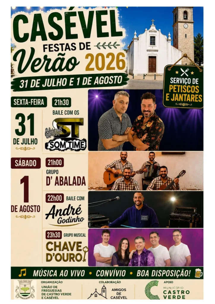 Festas de Casével 2026
