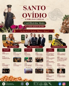Festas de Castêlo da Maia (Santo Ovídio) 2026