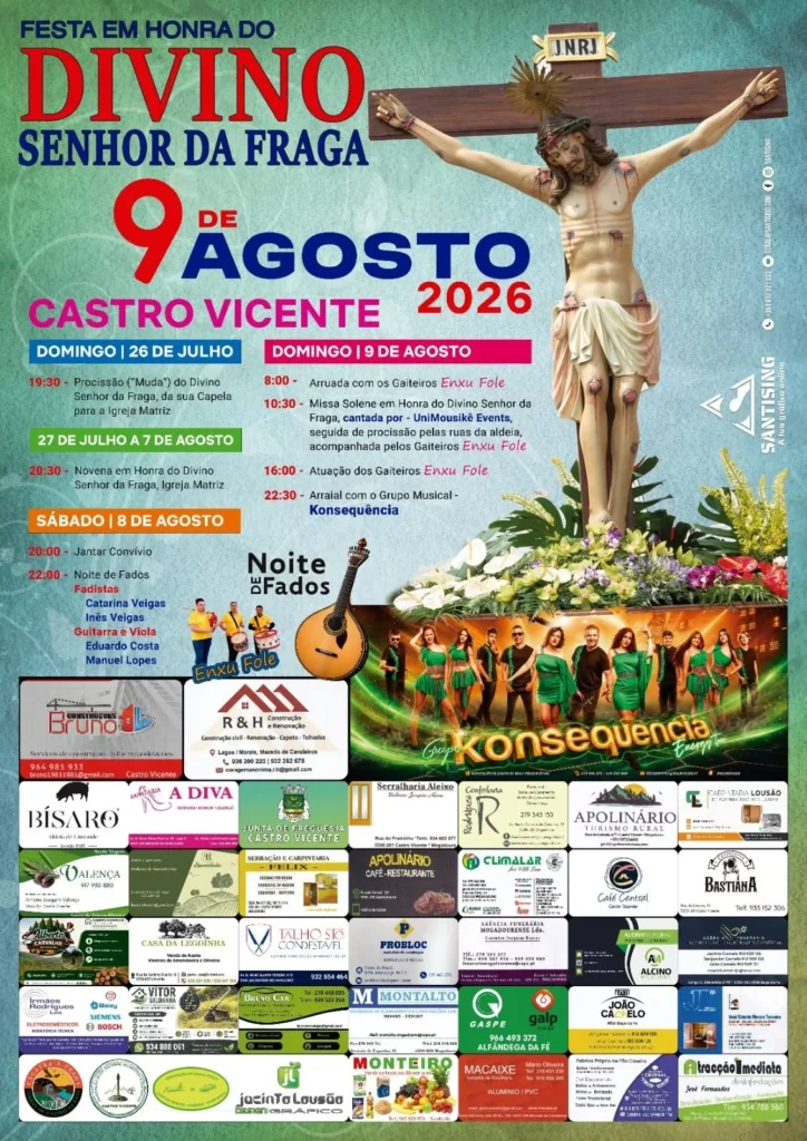 Festas de Castro Vicente (Senhor da Fraga) 2026
