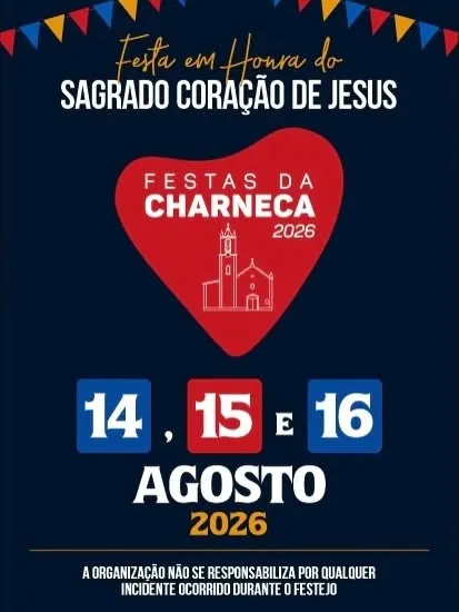 Festas da Charneca, Pombal (Sagrado Coração de Jesus) 2026
