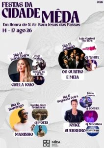 Festas da Cidade de Mêda 2026