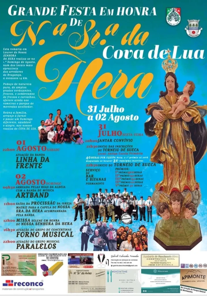 Festas de Cova de Lua (Senhora da Hera) 2026