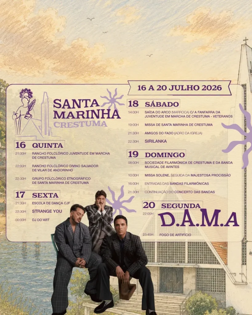 Festas de Crestuma (Santa Marinha) 2026