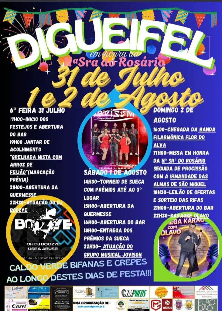 Festas de Digueifel (Senhora do Rosário) 2026