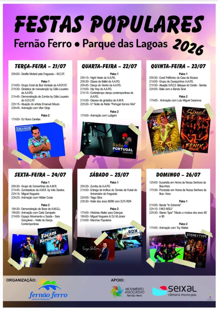 Festas Populares de Fernão Ferro 2026