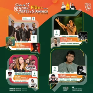 Festas de Fiães (Senhora das Neves) 2026