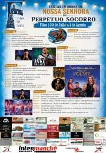 Festas de Fiães, Valpaços (Senhora do Perpétuo Socorro) 2026